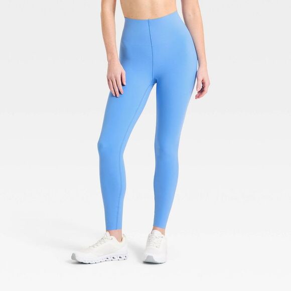All In Motion Pants - All In Motion - Women's Super Flex Ultra High Rise Bonded Leggings Blue